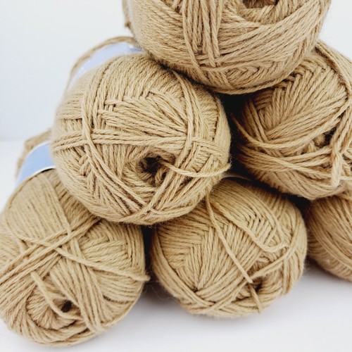 Lincraft Baby Grand 4ply Tan Yarn 100 grams 60% Acrylic 40% Nylon 380 Meters x 6 - Picture 5 of 5