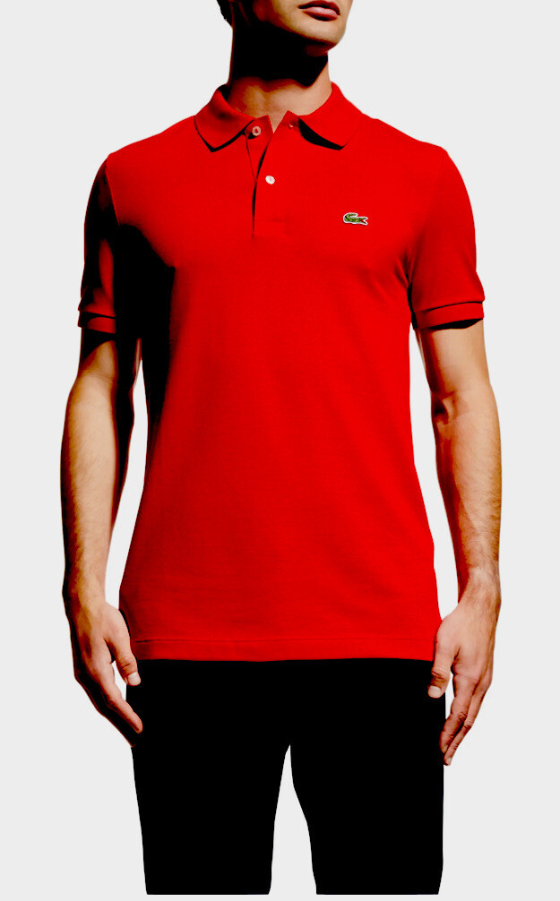 【LACOSTE】 SKIPPER POLO SHIRT サイズ5 Lacoste Sport Polo Shirt - Size 5/ Large - Red NWT New w