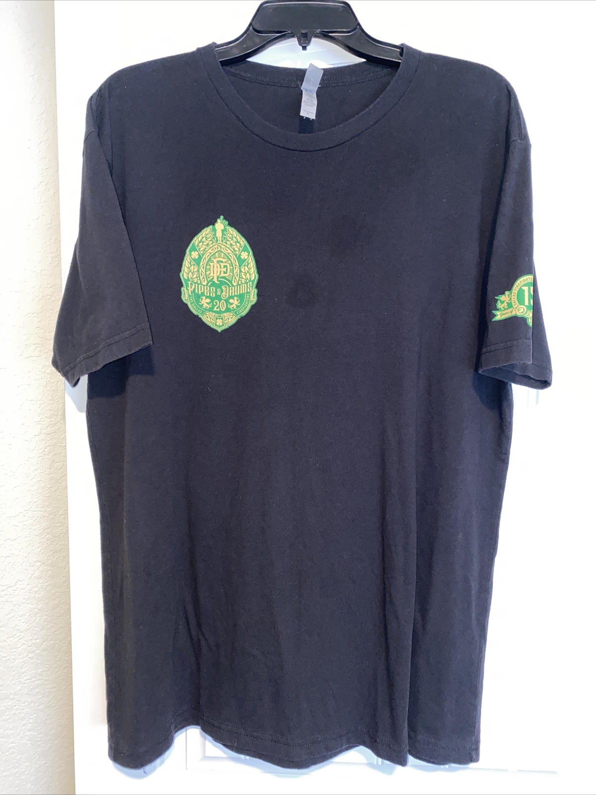 Dallas Fire Department Pipes And Drums Morale 2020 T Shirt XL *ASIS