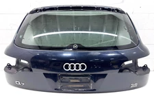 2007-2009 AUDI Q7 TRUNK LID HATCH COVER W/ WINDSHIELD GLASS BLUE OEM