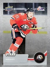 2021-22 Upper Deck CHL Stars Clear Cut #318 Cross Hanas