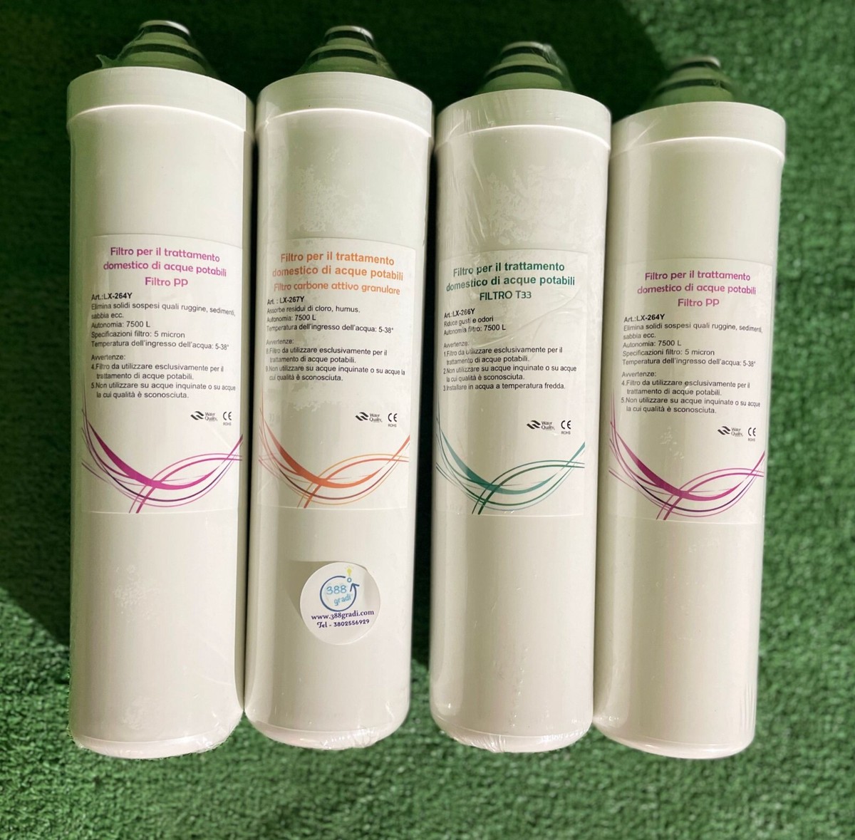 Connettori Rapidi Per Filtro Acqua 2 Pezzi - 5/8" Femmina A 3/8", Per Osmosi Inversa, Frigoriferi - Foto 8