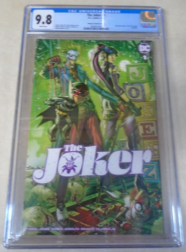 The Joker Issue #1 Comic Book. CGC Graded 9.8. Bird City Comics Variant. DC 2021