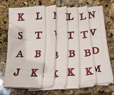 Alphabet Napkins 6x 