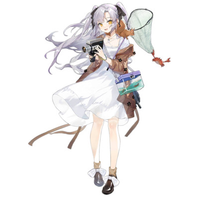 AUG Para Girls Frontline Anime Weatherproof Sticker 6'' Car Decal