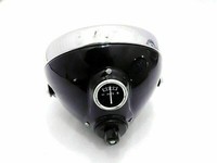 "8 \" Kopie Lucas Scheinwerfer Lampe Gebogen Glas FüR Triumph BSA Royal Enfield"