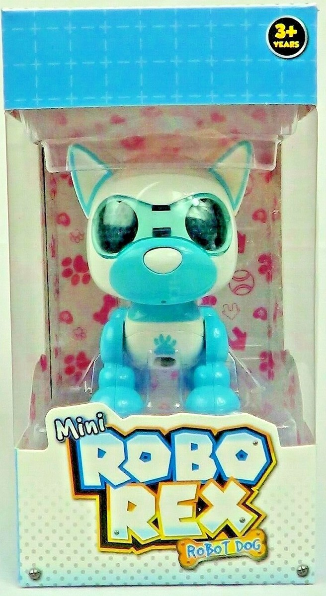 Mini ROBO REX ROBOT DOG Childrens/Kids Electronic Sound Activated