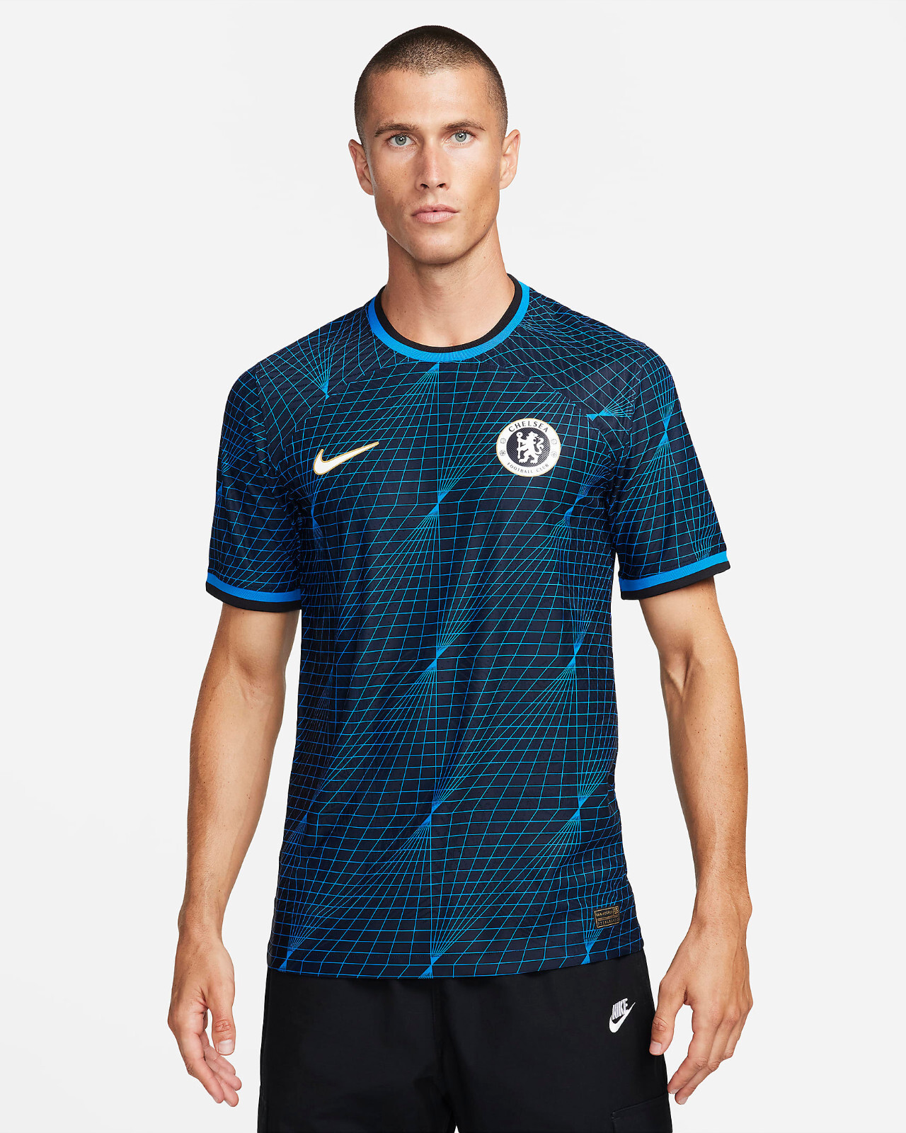 Футболка Nike FC Chelsea Match Herren Auswärtstrikot 23/24 DX2612-428 Fussball XS