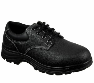 men's skechers work shoes with memory foam
