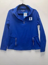 Duke Blue Devils Columbia Women's Omni-Wick Quarter-Zip Pullover Top Size M