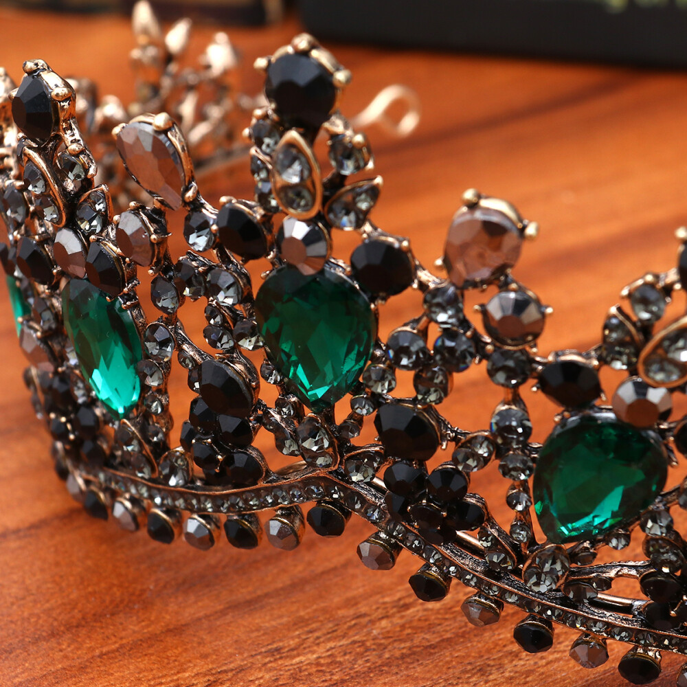 Baroque Tiaras Baroque Rhinestone Tiara Wedding Circlet Fairy Tiara