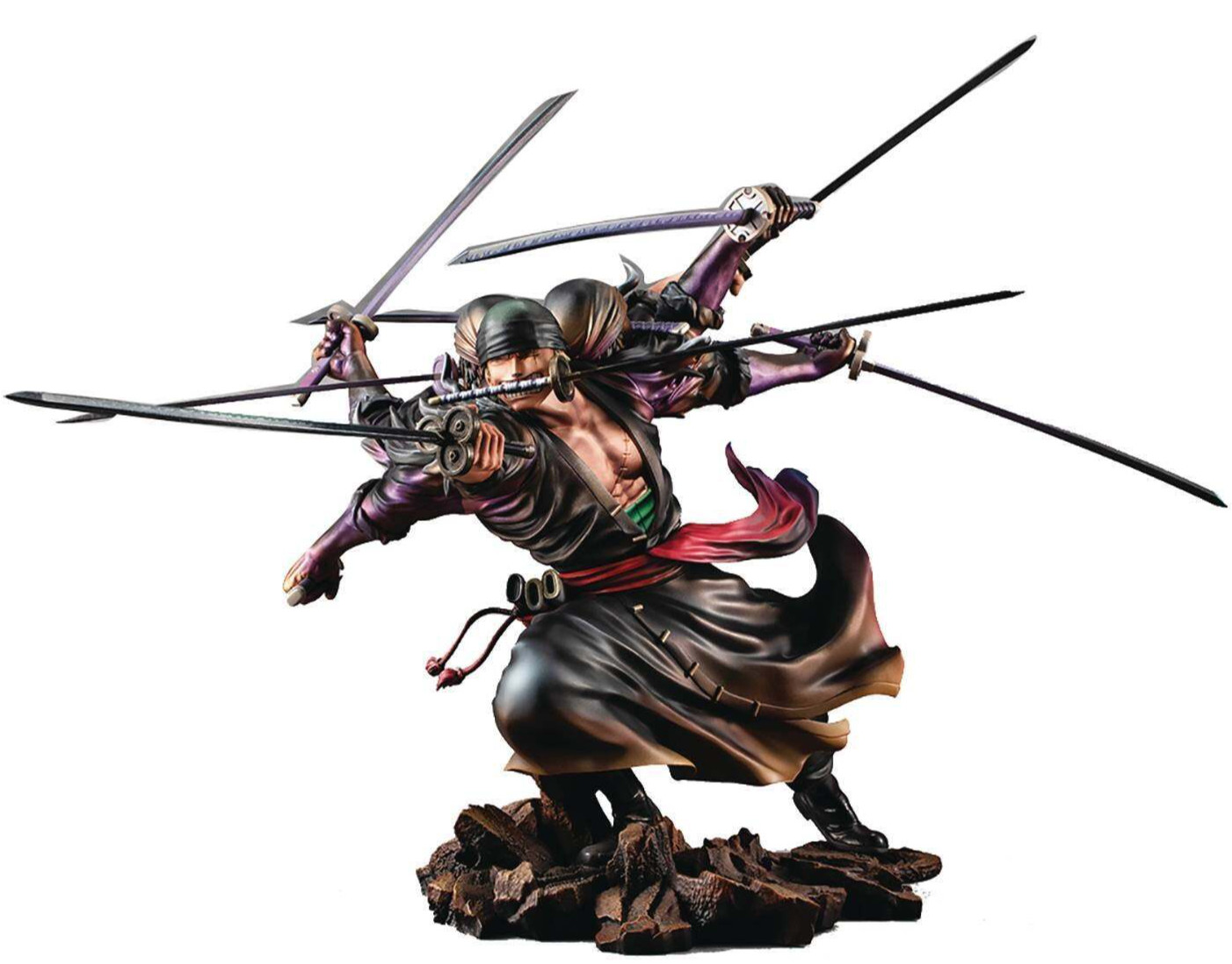 One Piece Wa-Maximum Roronoa Zoro Ver. Demon Spirit Kyutoryu P.O.P. MegaHouse