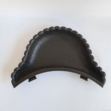 Kaminschutz Kaminvorsatz für Kanonenofen Kaminofen Gusseisen 36,5x24,5x5cm