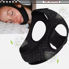 Apnea Snore Stop Belt Anti Snoring Chin Strap Snoreless Sleep Jaw Solution US