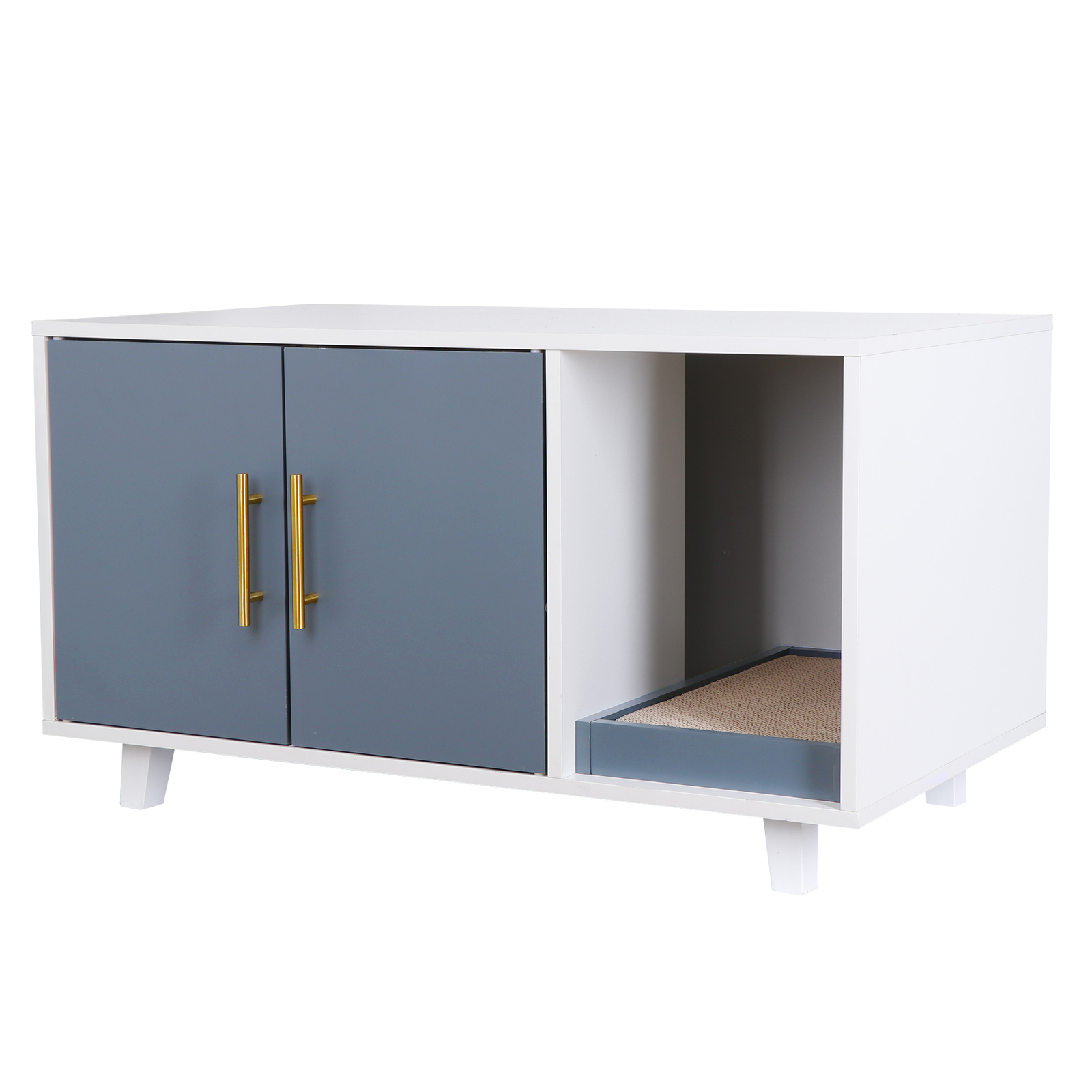 Enclosure Cat Washroom Bench With Sturdy Structure