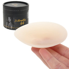 Self Adhesive Breast Coverage Invisible Nipple Cover Seamless Bra Reusable 3pc