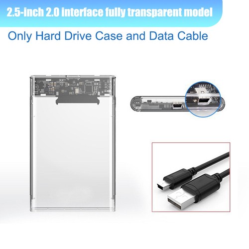 USB Type C HDD Enclosure SATA SSD Hard Drive Case For Solid State Or Mechanical - Afbeelding 13 van 25