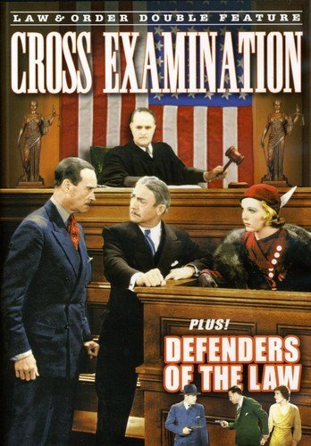 Cross Examination (1932) / Defenders of The Law (1931) (Law & Order Double (DVD)