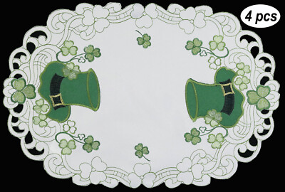 Patrick's Day Yun Nist Cotton Linen Table Cloths Cute Leprechaun and Gold Coins for St Spillproof Tables Cover for Kitchen Dining Banquet Party Decor Irish Festival Patrick's Day Yun Nist Cotton Linen Table Cloths Cute Leprechaun and Gold Coins for St Spillproof Tables Cover for Kitchen Dining Banquet Party Decor Irish Festival