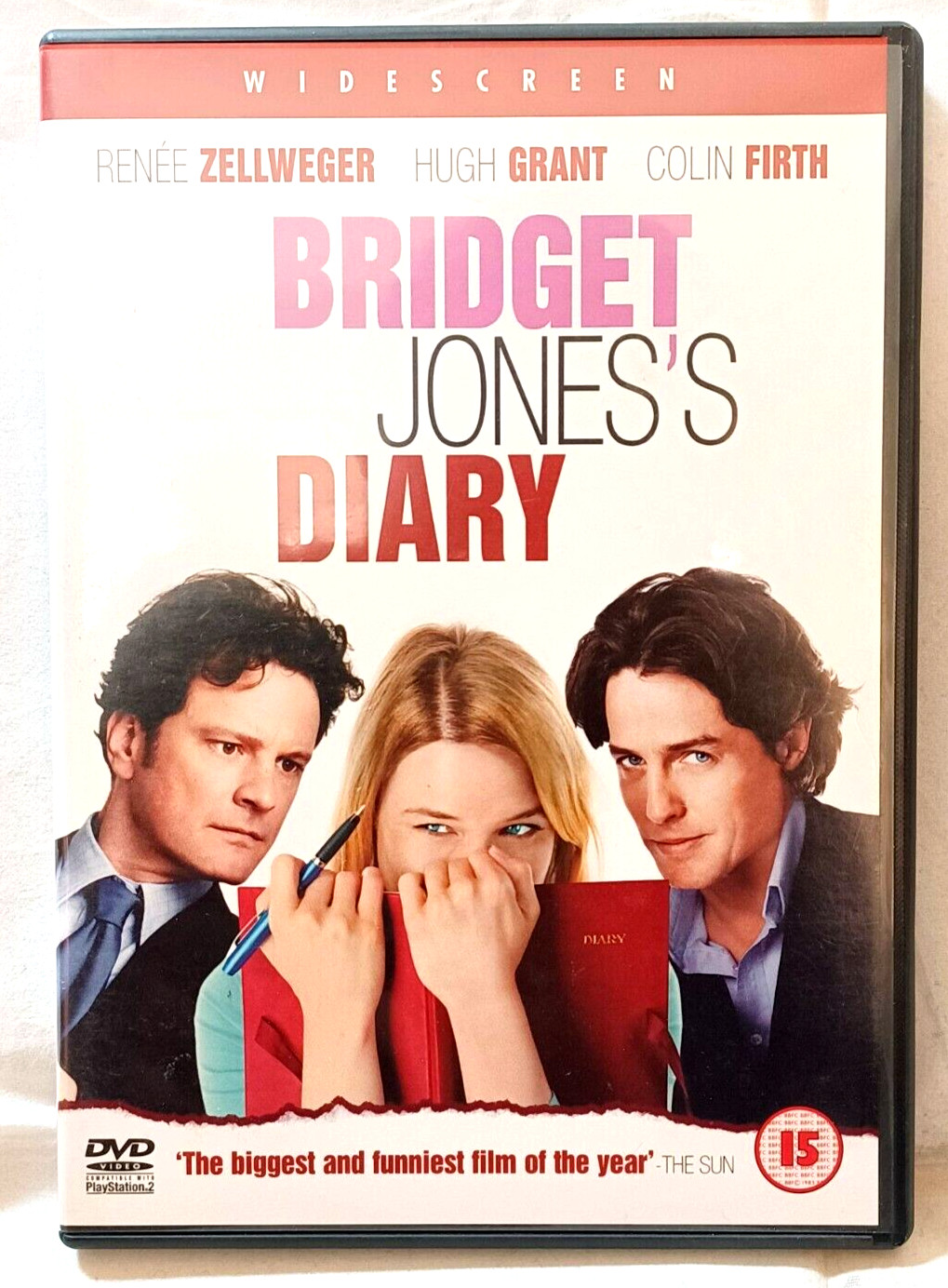 NEW Bridget Jones's Diary Widescreen DVD (2001)  - New no shrink wrap