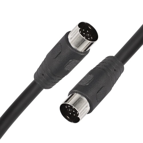 Cable conector de control de señal eléctrica de audio macho de 13 pines MIDI DIN macho a macho - Imagen 9 de 15