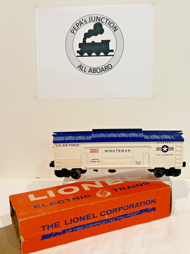 Lionel 3665 #4 Minuteman Missle Launch Car - Var-A BLT'61-64 ORIGINAL BX LK/N - Bild 3 von 7