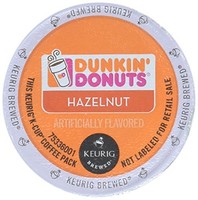 32 Count - Dunkin Donuts Hazelnut Flavored Coffee K-cups For Keurig K Cup Brewer on sale 32 Count - Dunkin Donuts Hazelnut Flavored Coffee K-cups For Keurig K Cup Brewer on sale