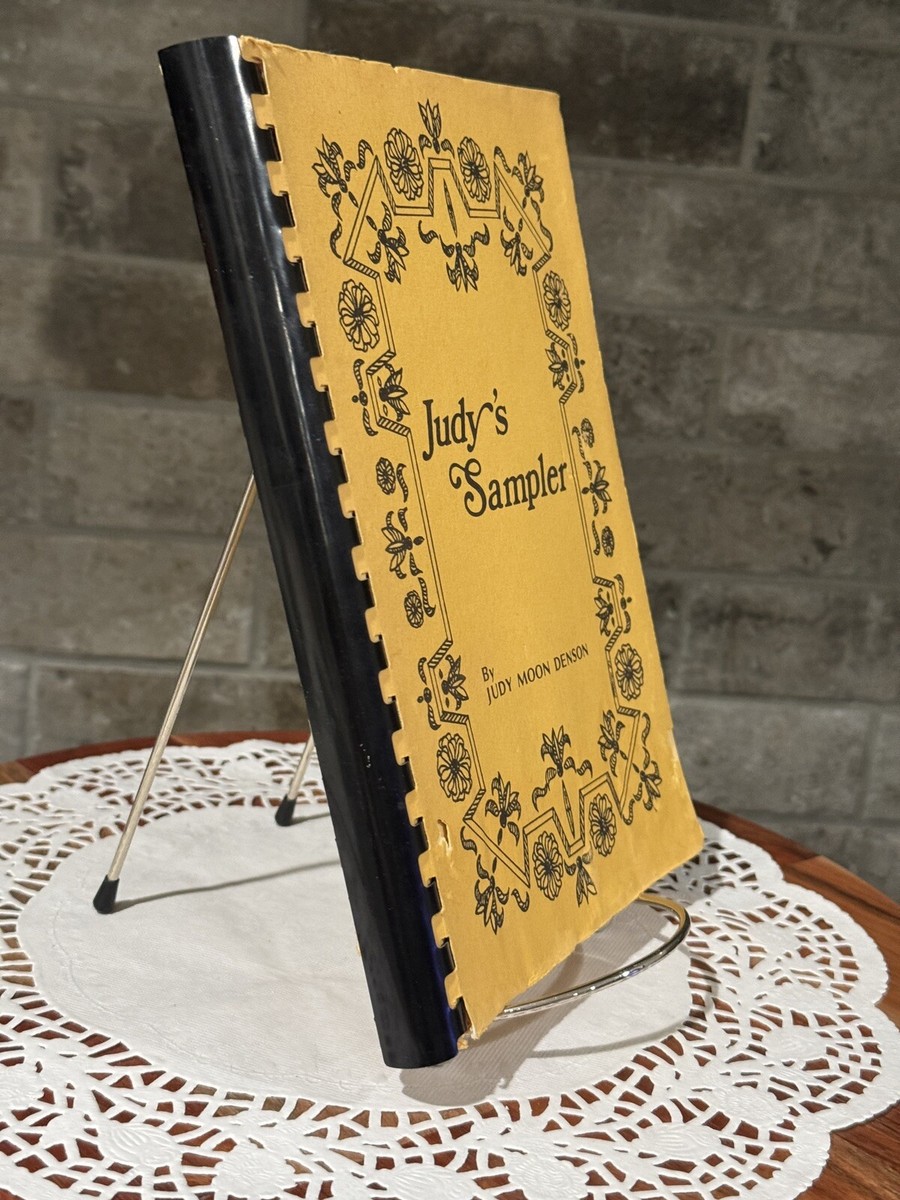 SIGNED Judy Sampler Mississippi COOKBOOK ~ Judy Moon Denson 1973