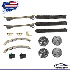 Engine Timing Chain Kit For Hyundai Kia Santa Fe Sorento Azera Genesis 3.3L 3.8L