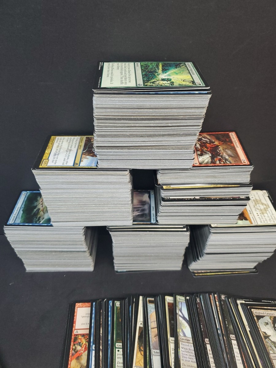 Magic The Gathering 2000+ Card Lot MTG commons uncommons lands | eBay