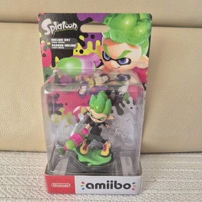 Nintendo Amiibo Figur : Inkling Boy Neon Green ! Splatoon ! OVP ! NEU ! TOP !