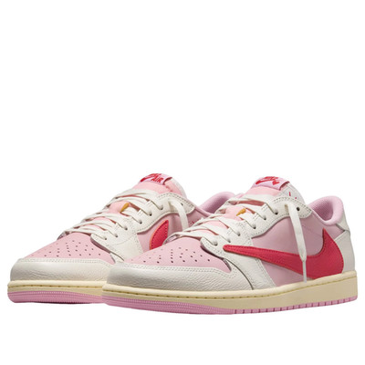 Travis Scott x Air Jordan 1 Low OG SP  Tropical Pink  IQ7604-101