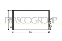 Kondensator Klimaanlage Aluminium FüR Ford Transit Kasten 2.4 Tdci RWD 2.2