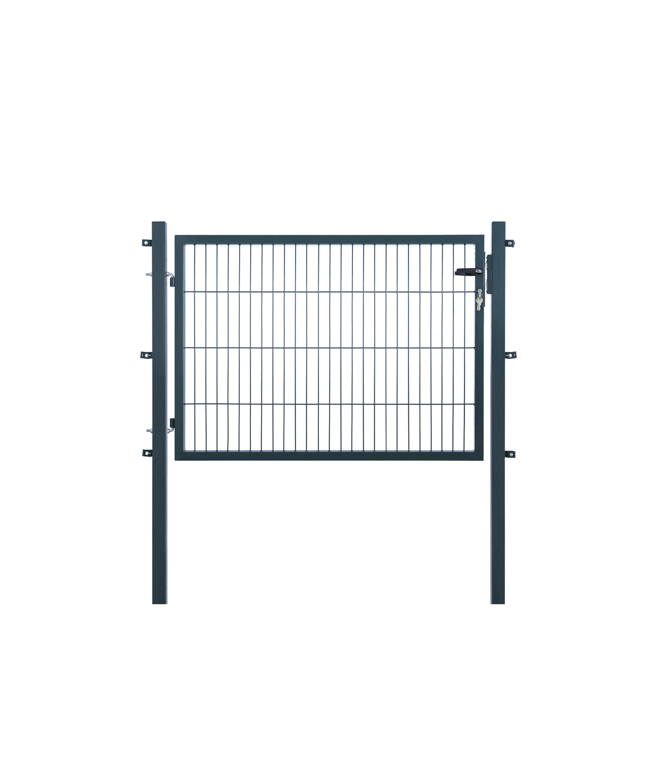 Puerta estera de barra ancho: 100/120/150 cm puerta de valla puerta de jardín puerta de jardín puerta de jardín