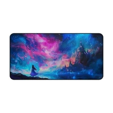 MAGICAL PRINCESS CASTLE DisneyWorlds Desk Mat Mouse Pad Gaming