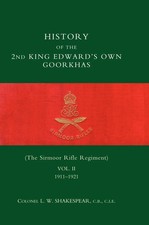Col L. W. Shakespear | HISTORY of the 2nd Kin...
