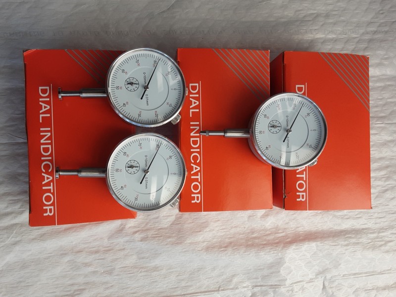 Dial Indicator Gauge Set for  Truing Stands 3 gauges