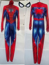 Spider-Man Armor MK IV Jumpsuit Cosplay Costume Halloween Spiderman Bodysuit
