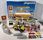 Playmobil 3437 Vintage Shell Gas Service Station Set