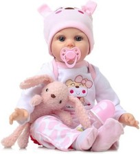 Reborn Baby Dolls Silicone Full Body 20 Inch Waterproof Realistic Newborn Baby