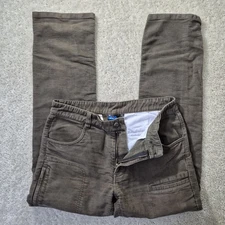 KAVU Moleskin Pant Mens Actual 32 Green Straight Heavy Workwear Outdoor Utility