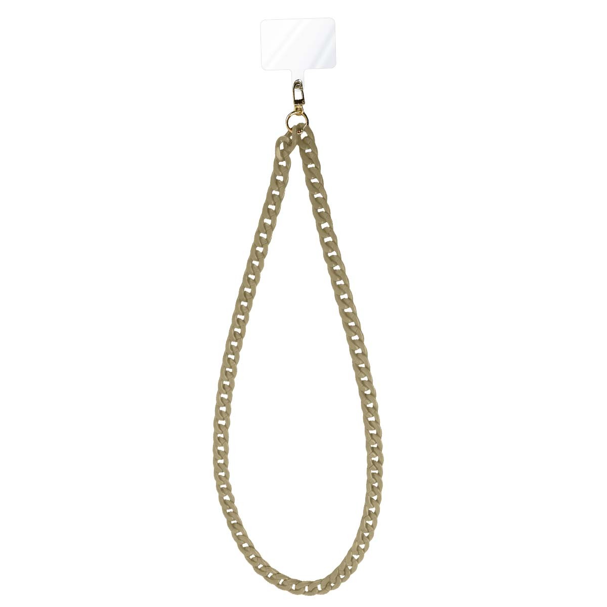Jaym collier pour smartphone beige cordon universel fashion 1m20