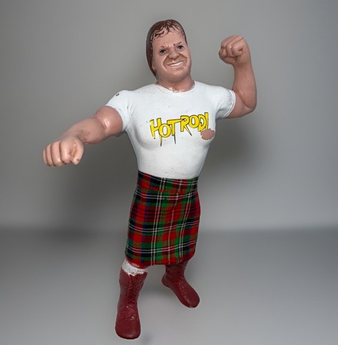Rowdy Roddy Piper 1984 Vintage Figure WWF Wrestlin...