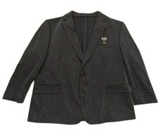 New Stafford Blazer Big  Tall Stretch Comfort Jacket Coat Navy 56 Regular