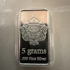 Scottsdale Mint 5g 999 Fine Silver Bullion Bar - In OMP