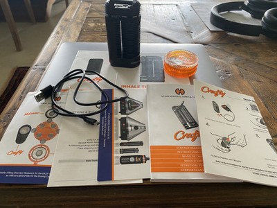 Storz & Bickel Crafty+ Tragbarer Spray komplett sehr guter Zustand Zubehör