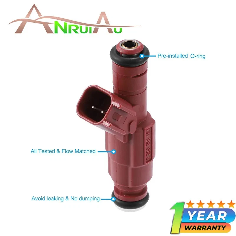 4PCS Fuel Injector for 1999-2008 Ford Mustang Windstar Escape 3.0L 3.8L 3.9L V6 - Image 4 of 4