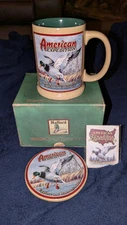 American Expedition Mallard Mug And Coaster - In Box - Vintage New