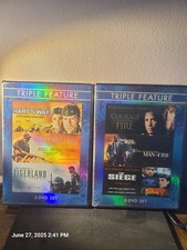 2 -triple feature dvd sets 6 films Brand New