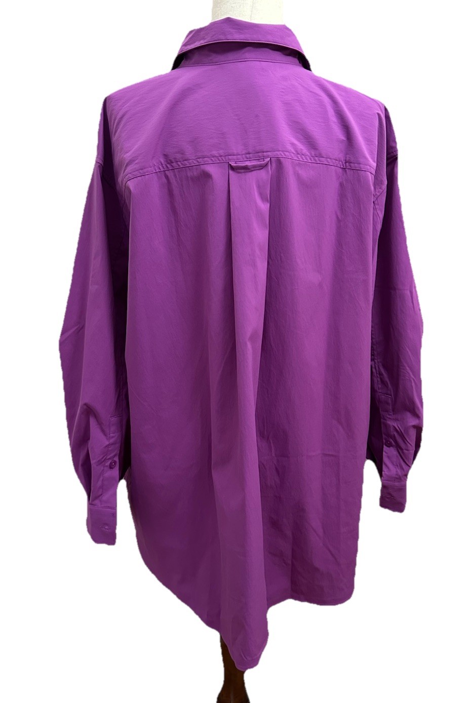 Athleta Performance Oversized Button Up Poplin To… - image 4